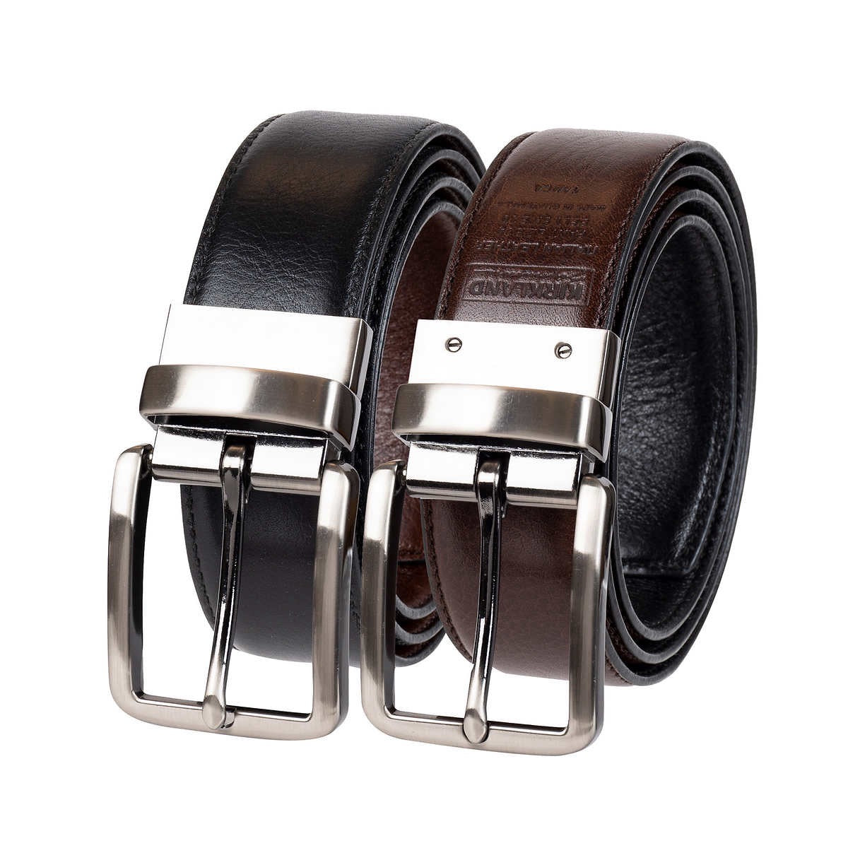 Kirkland Signature Men's Reversible Leather Belt