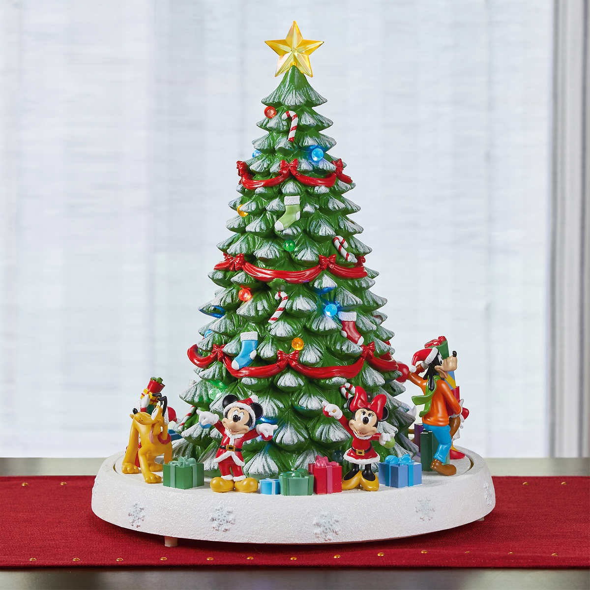 Disney Animated Holiday Tree With Lights & Music