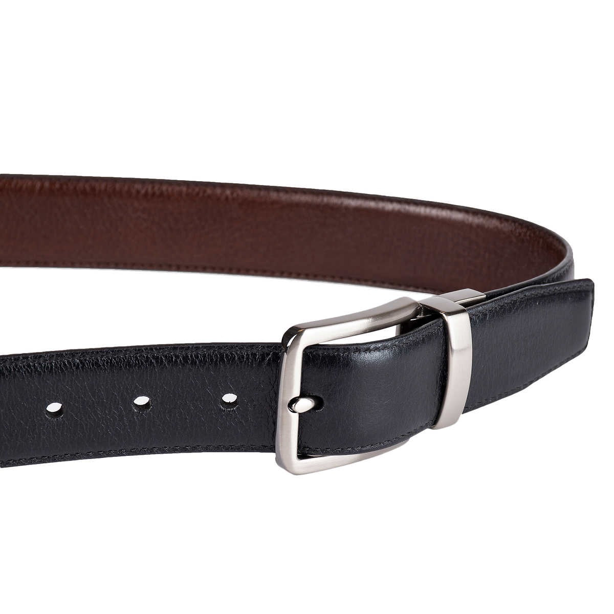 Kirkland Signature Men's Reversible Leather Belt