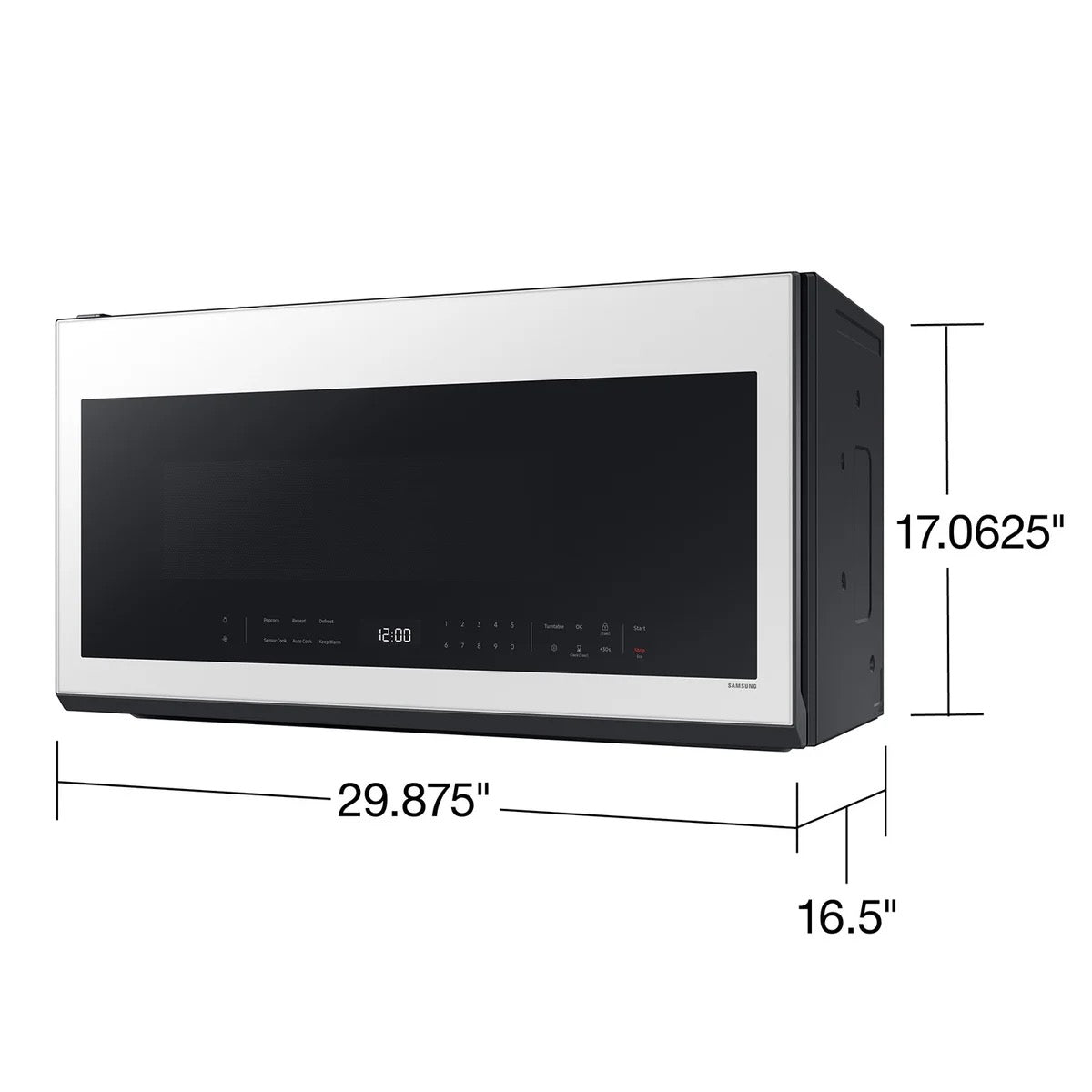 Samsung 2.1 cu. ft. Over-the-Range Microwave with Wi-Fi and SmartThings