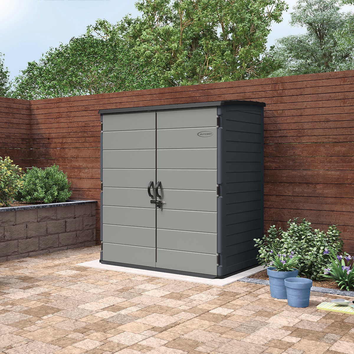 Suncast 6' x 4' Vertical Shed