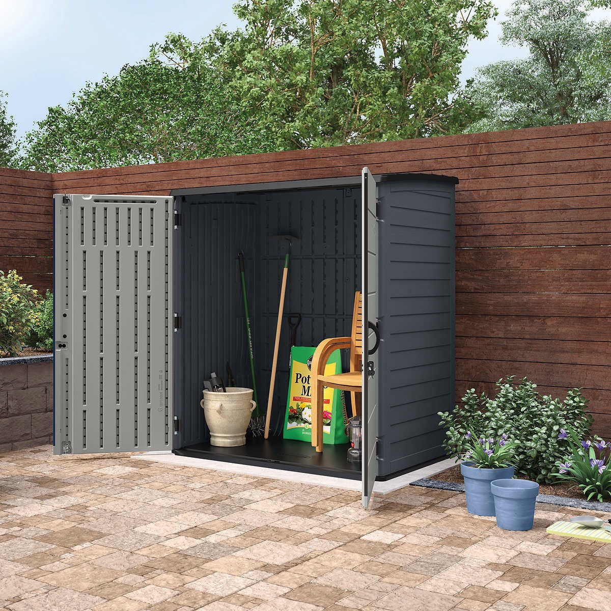 Suncast 6' x 4' Vertical Shed