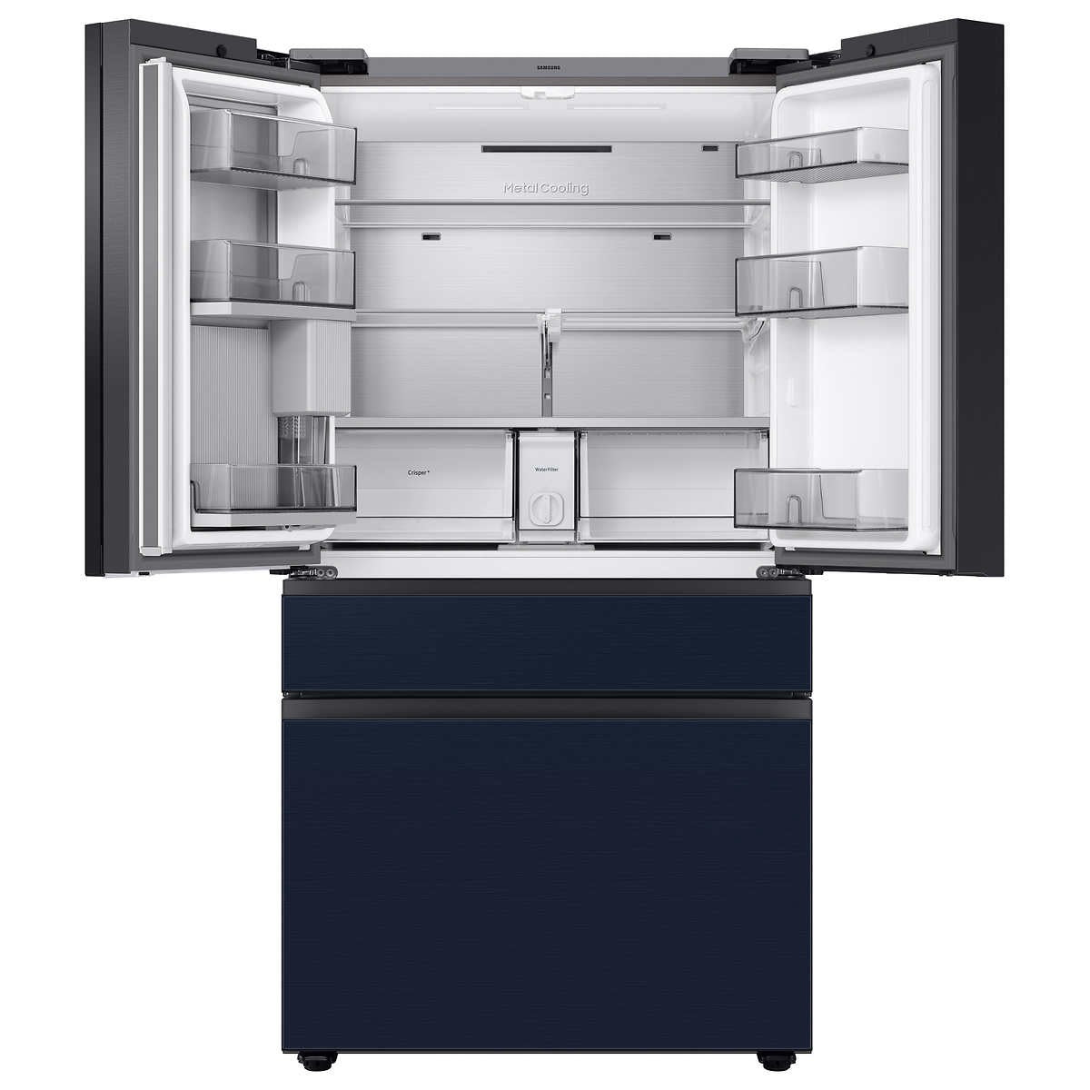 Samsung 29 cu. ft. Bespoke 4-Door French Door Refrigerator with Family Hub