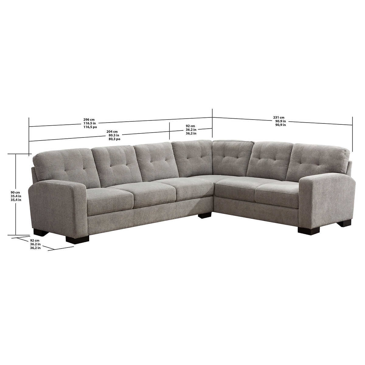 Annadale Fabric Sectional