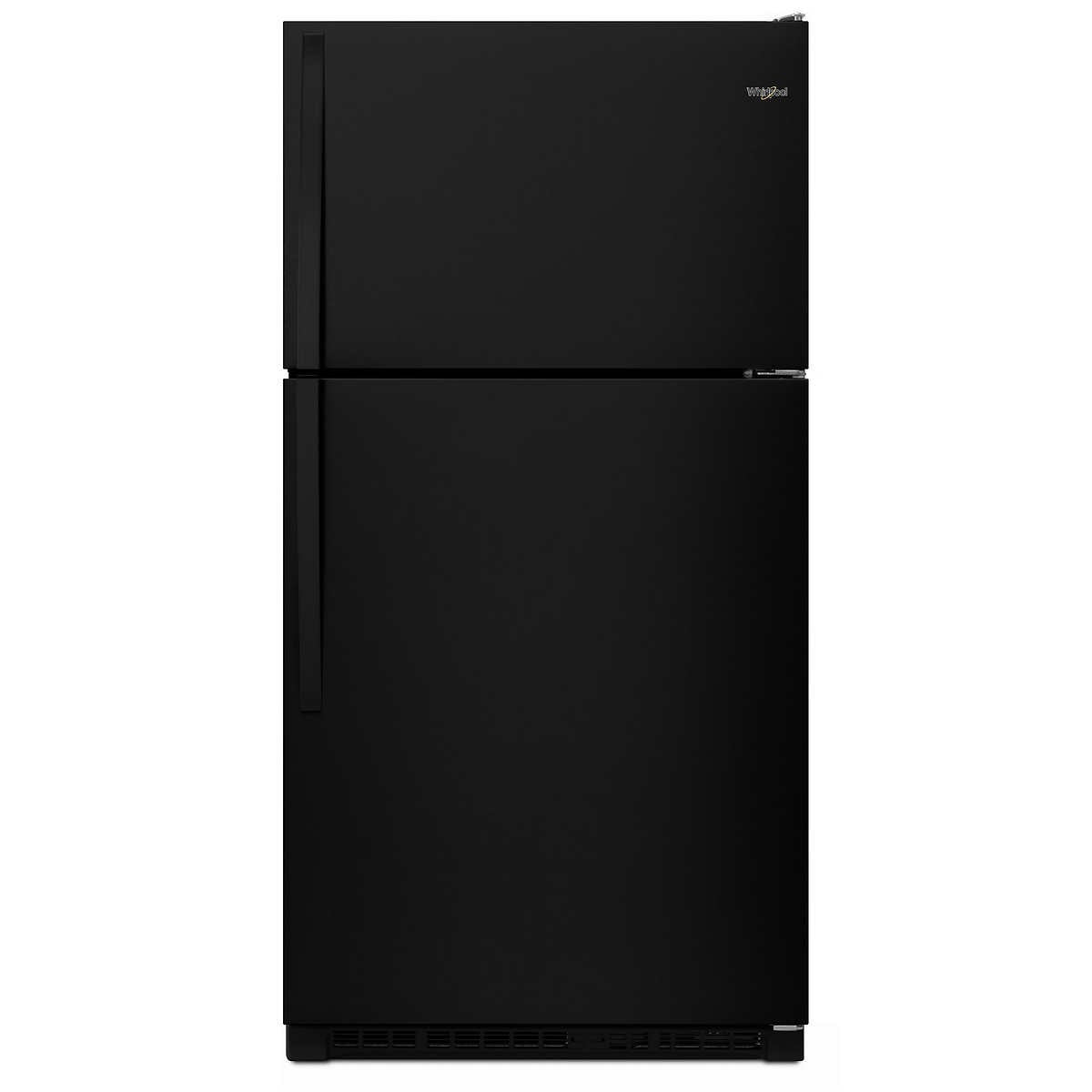 Whirlpool 20 cu. ft. Top Freezer Refrigerator with Frameless Glass Shelves