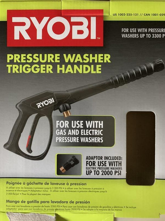 RYOBI 3,300 PSI Pressure Washer Trigger Gun Kit