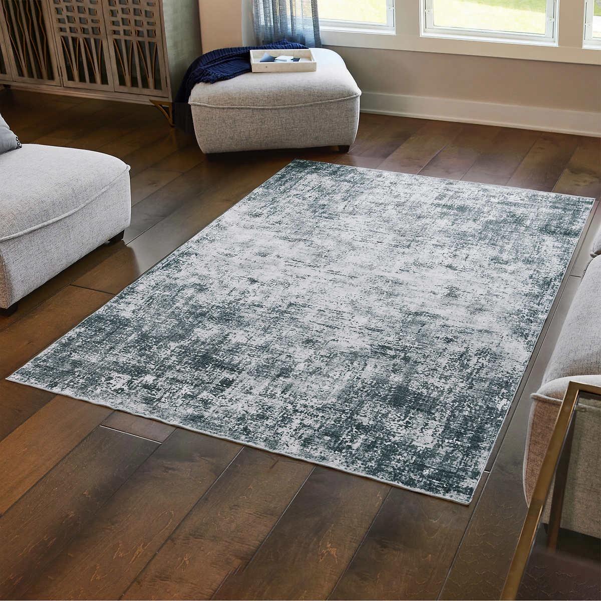 Wyatt & Ash Washable 5’3” x 7’5” Area Rug