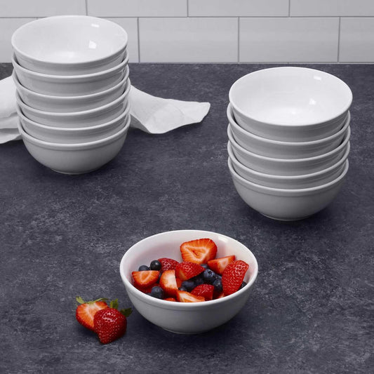 Towle Hospitality Set of 12 Porcelain All-Purpose Bowls