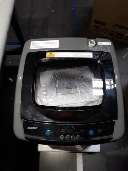 Comfee Portable Washing Machine, 0.9 cu.ft Compact Washer With LED Display, 5 Wash Cycles, 2 Built-in Rollers, Space Saving Full-Automatic Washer