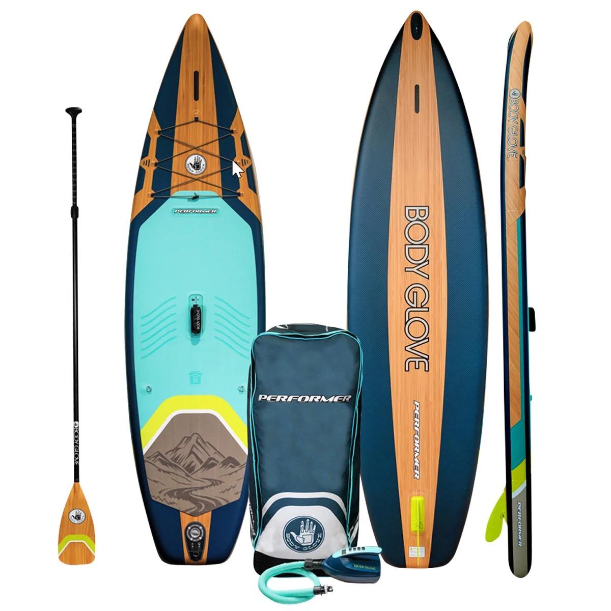 BODY GLOVE 2024 Performer 11' Inflatable Paddle Board - Deep Sea