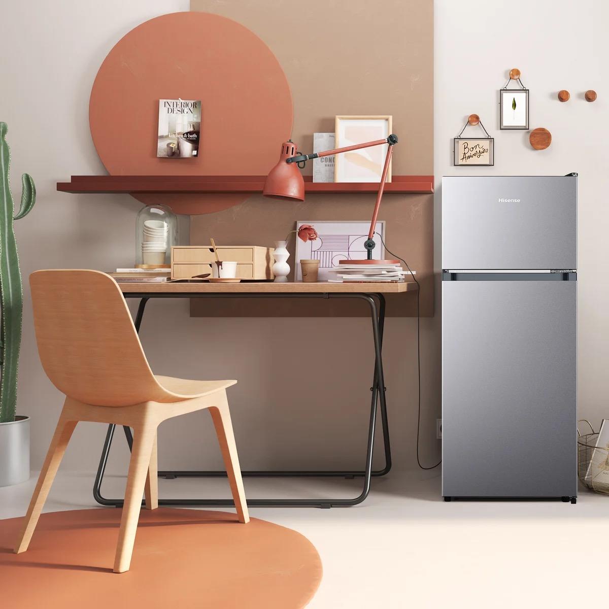 Hisense 4.4 cu. ft. Energy Star Compact Refrigerator with Freezer