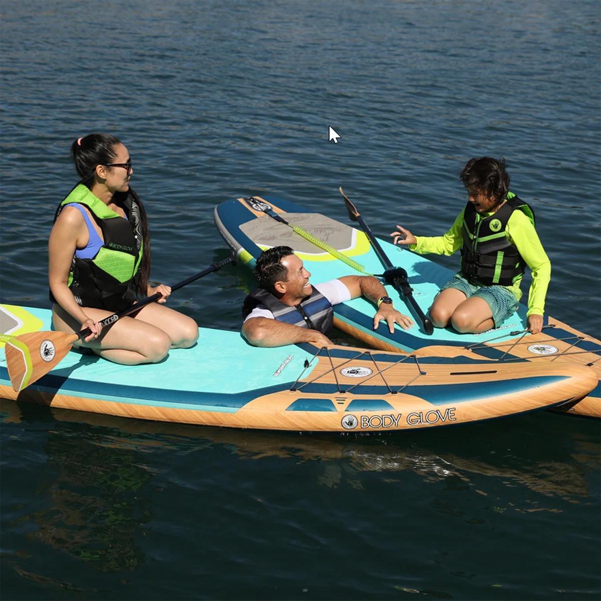 BODY GLOVE 2024 Performer 11' Inflatable Paddle Board - Deep Sea/Isle Green