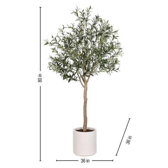Faux 6.5' Olive Tree