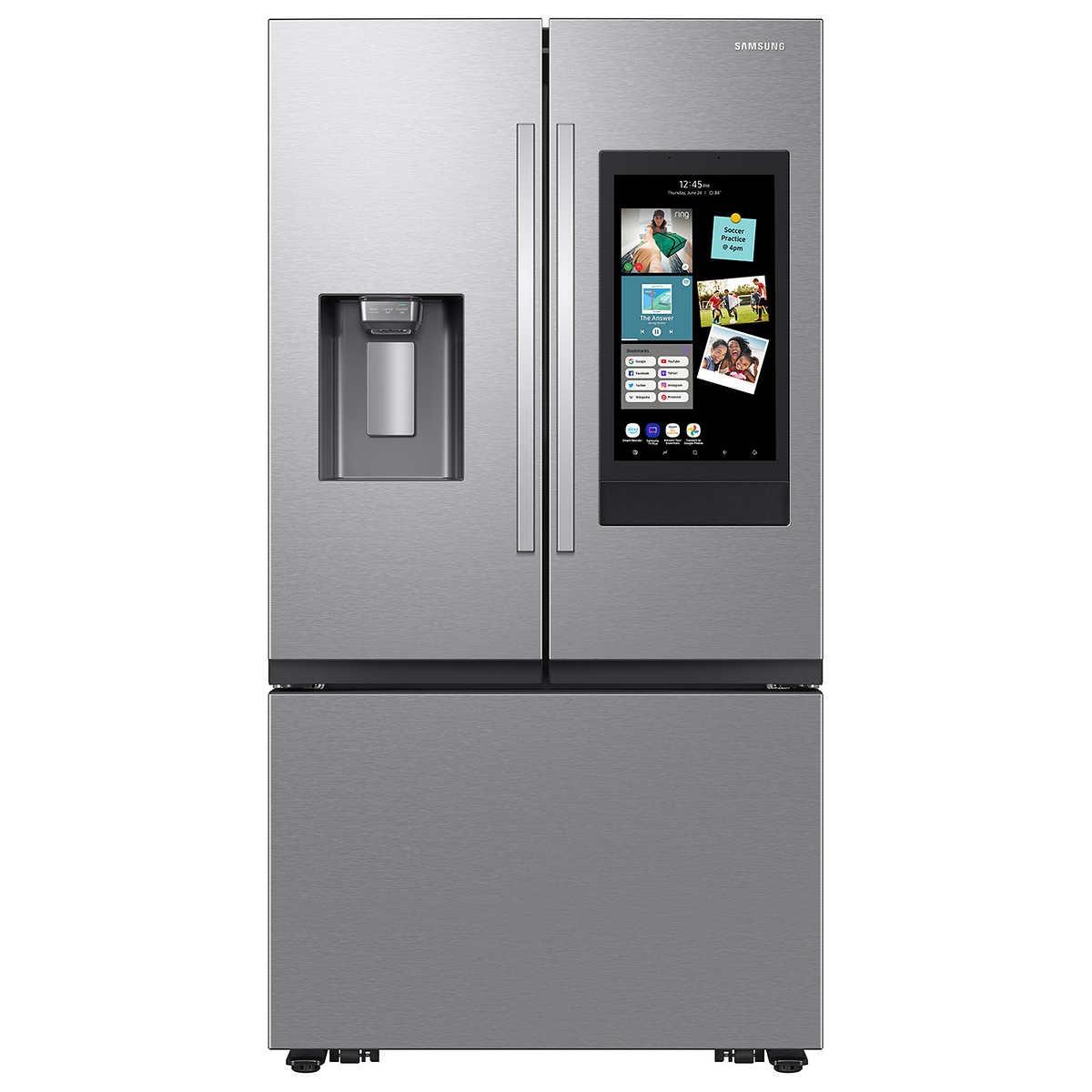 Samsung 30 cu. ft. Mega Capacity 3-Door French Door Refrigerator with Family Hub