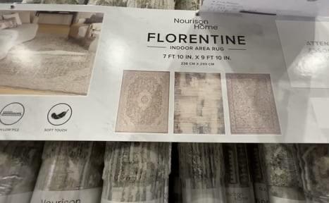 Nourison Florentine Area Rug Collection, 7'10" × 9'10"