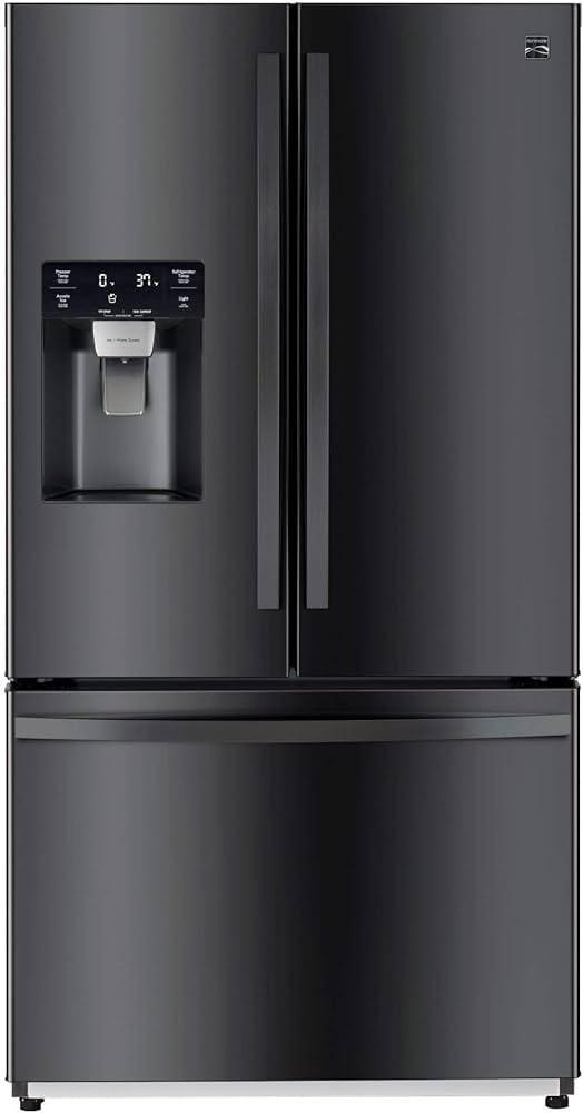 Kenmore 75507 25.5 cu. ft. French Door Refrigerator with Dual Ice Makers - Black Stainless Steel