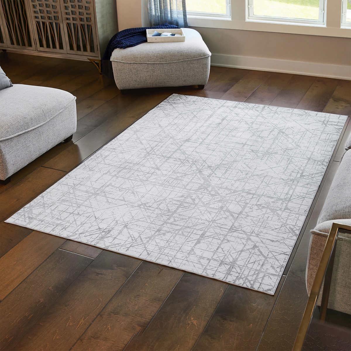Wyatt & Ash Washable 5’3” x 7’5” Area Rug