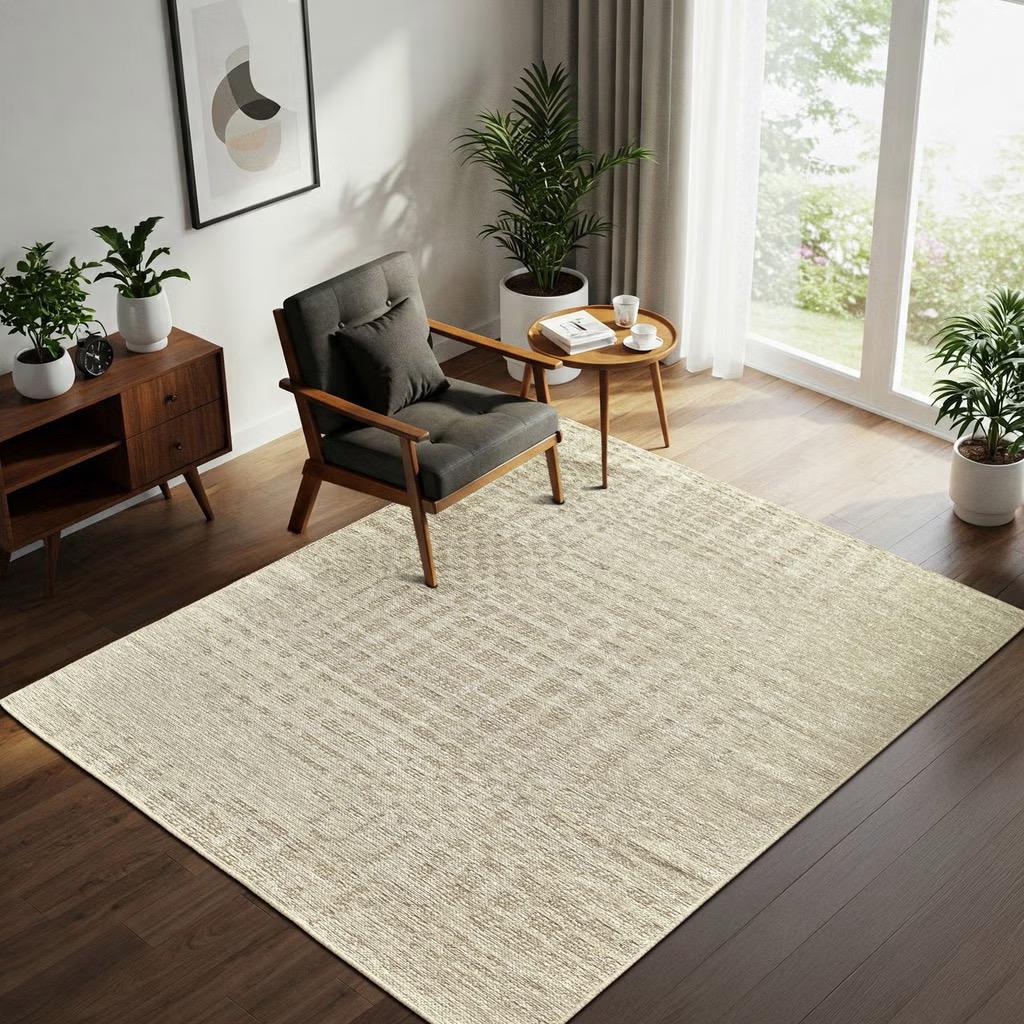Avante Area Rug, Limuel Beige, 5' x 7'