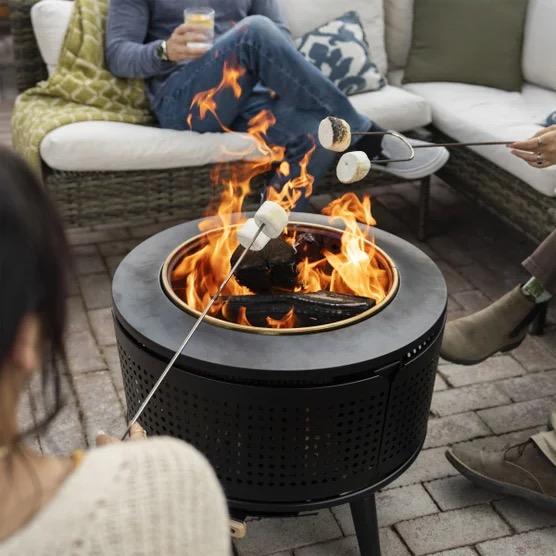 TIKI Brand 25 Inch Celebration Smokeless Fire Pit