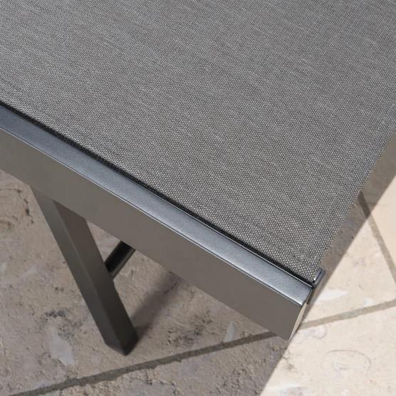 SunVilla Commercial Sling Wave Chaise Lounge with Adjustable Armrests, 2-pack