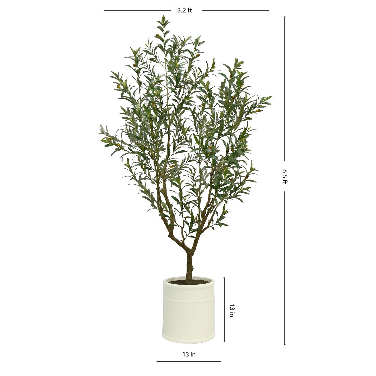 C.G. Hunter Faux 6.5' Olive Tree