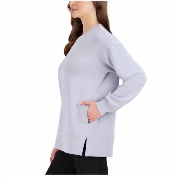Sage Ladies Scuba Cozy Top, Purple ( XX-LARGE )