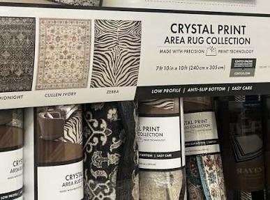 Gertmenian Crystal Print Area Rug Collection, 7'9" x 10'