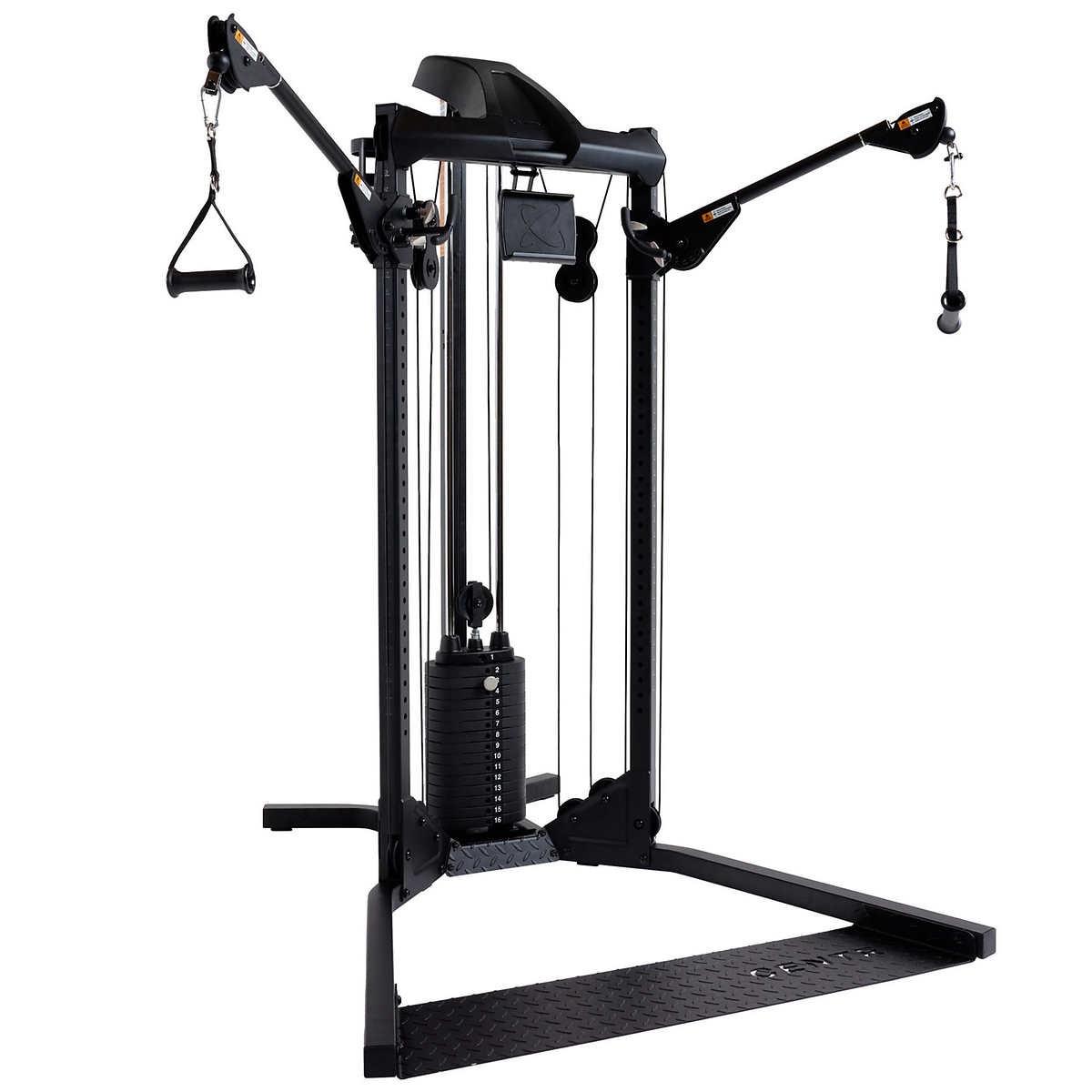 Centr 1 Home Gym Functional Trainer With Folding Workout Bench