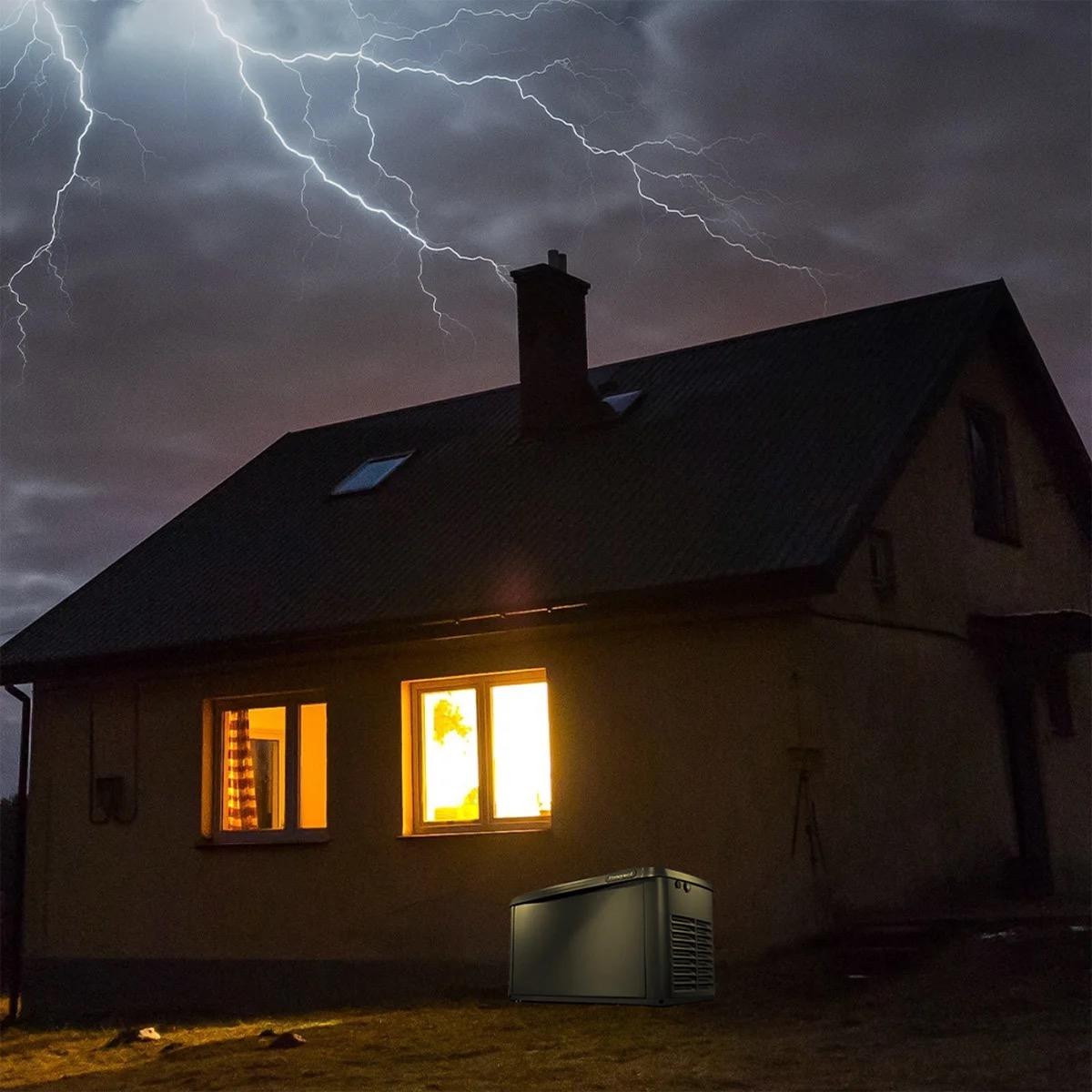 Honeywell 22kW Home Standby Generator with Transfer Switch 22kW Home Standby Generator with Transfer Switch