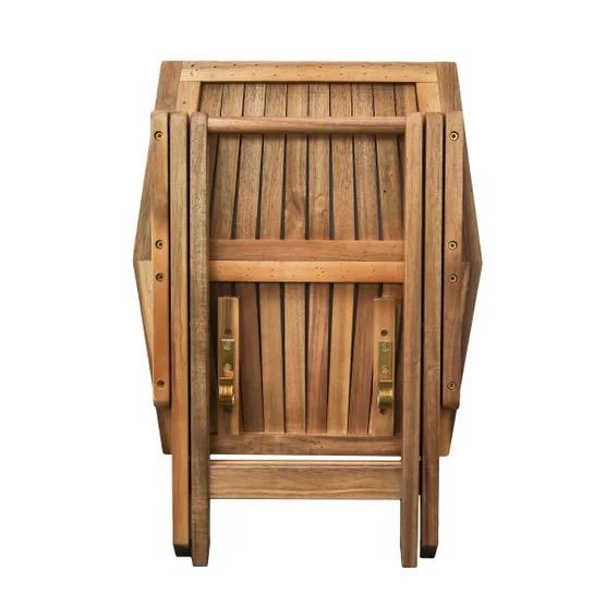 Melino Wooden Folding Table