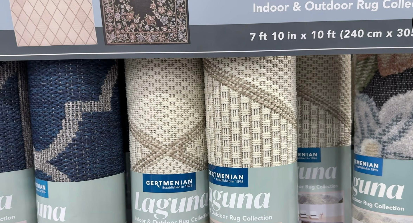 Laguna Indoor/Outdoor Area Rug, Morris Angora Rope, 7'10" x 10'