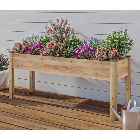 CedarCraft Elevated Cedar Planter