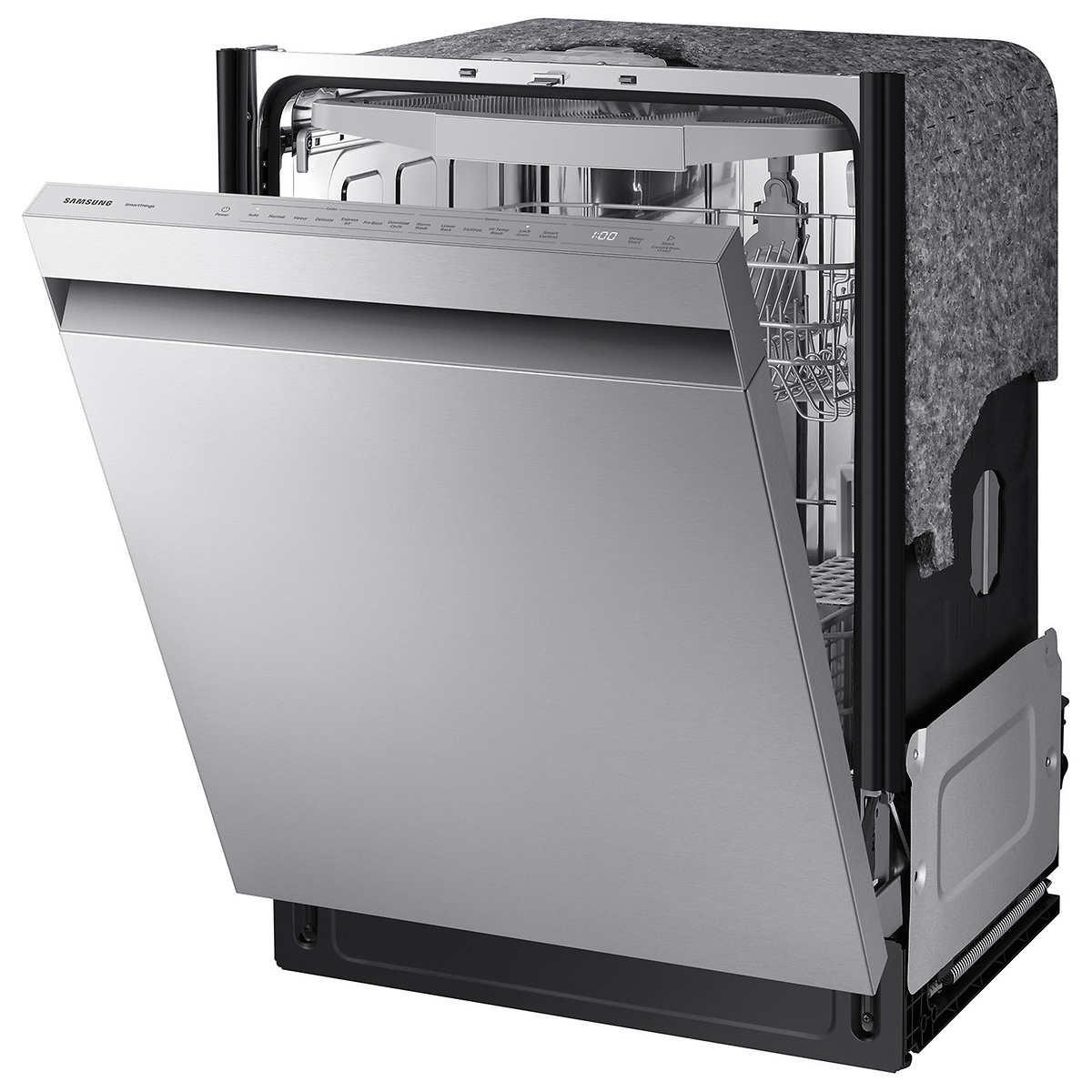 Samsung Top Control Smart 46 dBA Top Control Dishwasher with StormWash