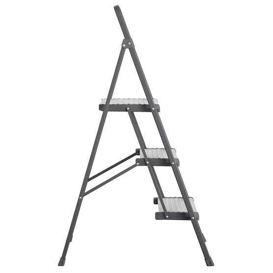 COSCO Modern 3 Step Stool, Gray
