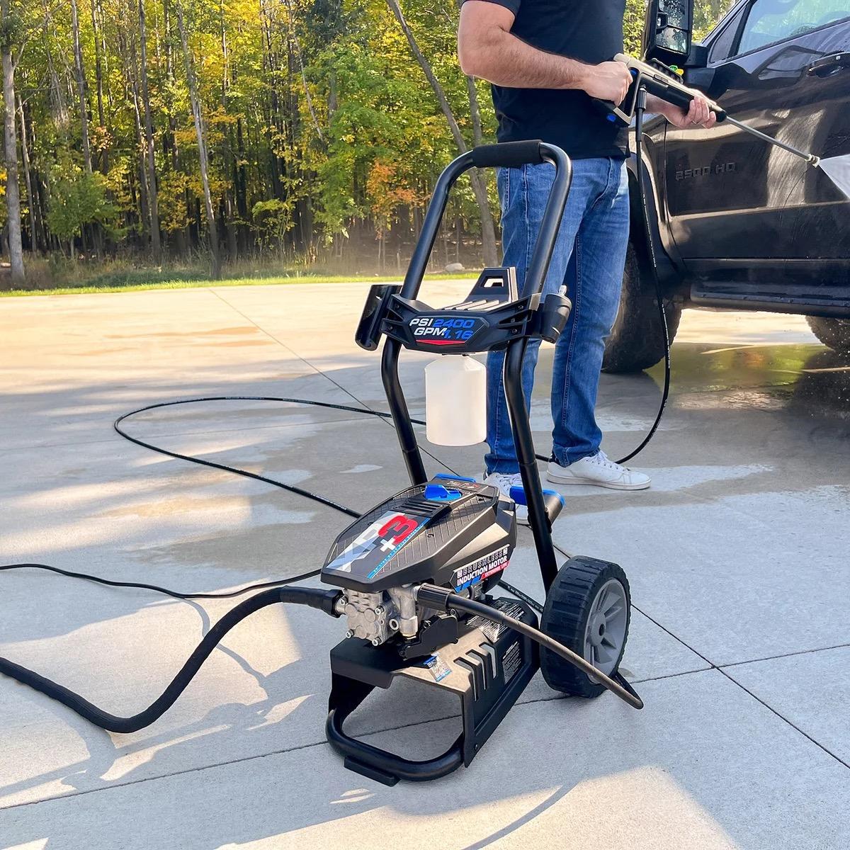 AR Blue Clean Electric Pressure Washer 2400 PSI, 1.16 GPM