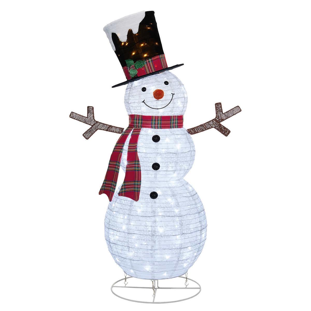 Set of 4 Snowman Family