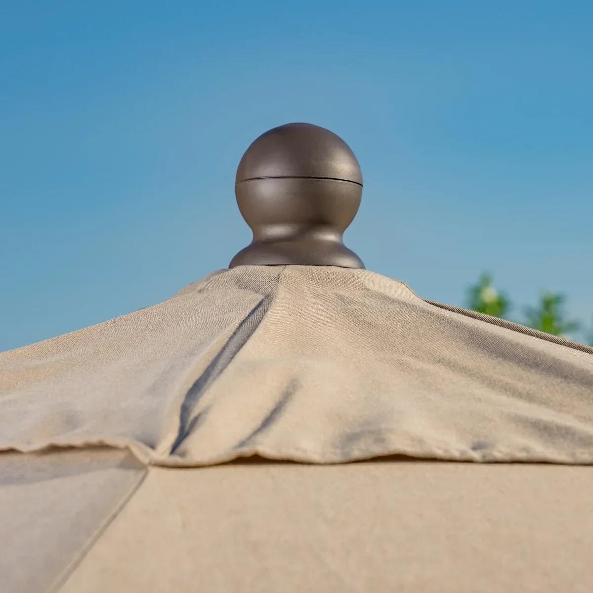 SunVilla 10 ft. Cabana Market Fringe Umbrella