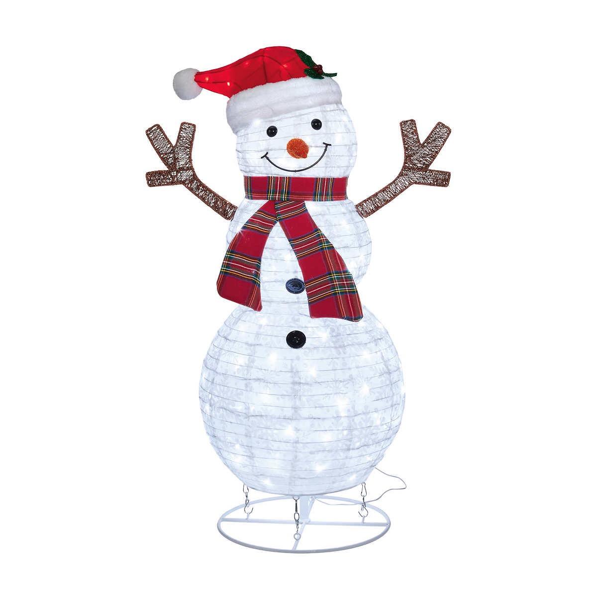 Set of 4 Snowman Family