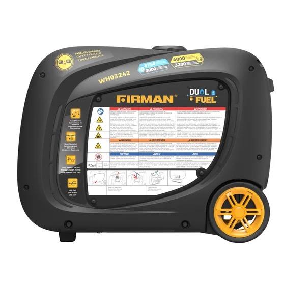 Firman 3200W Running / 4000W Peak Dual Fuel Inverter Generator