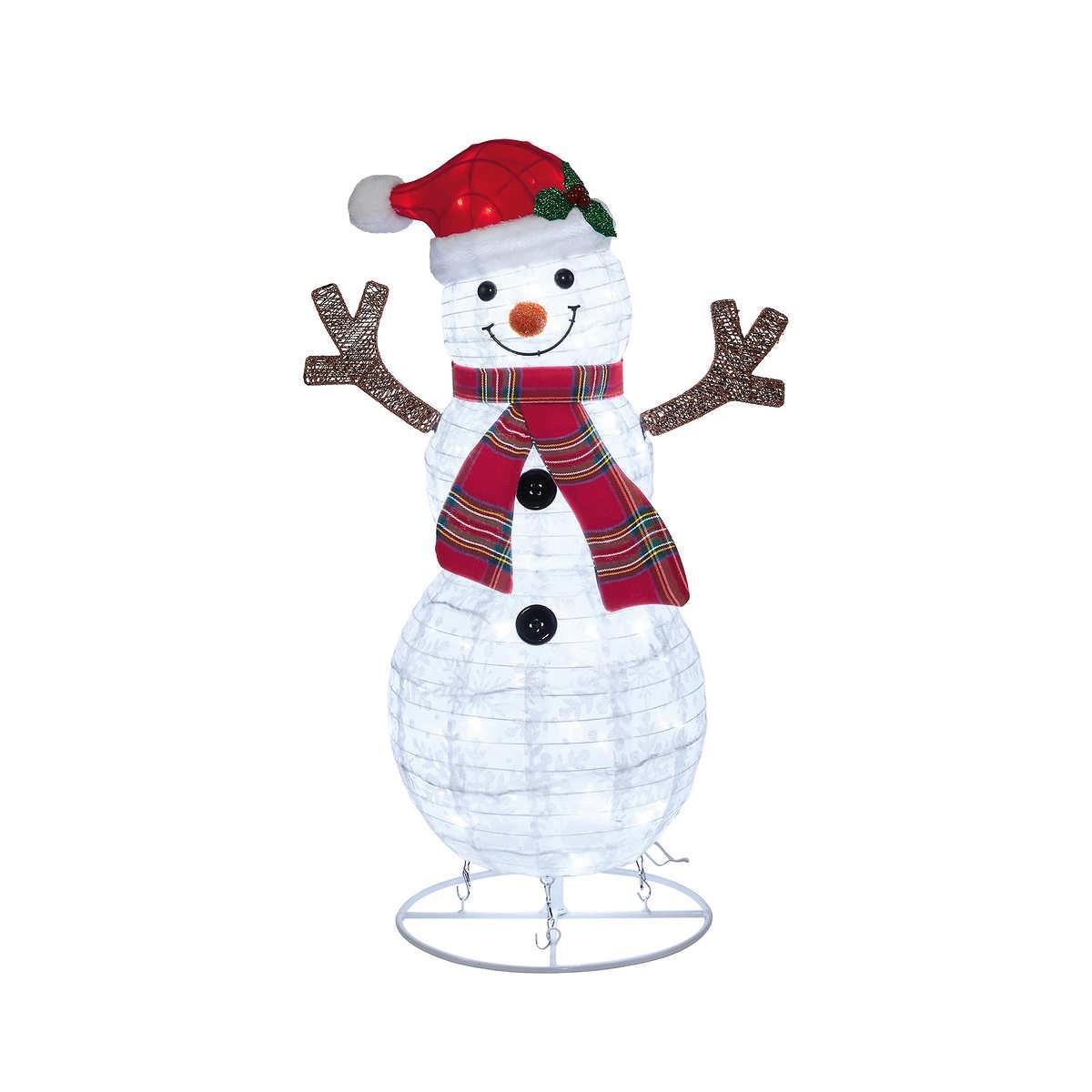 Set of 4 Snowman Family