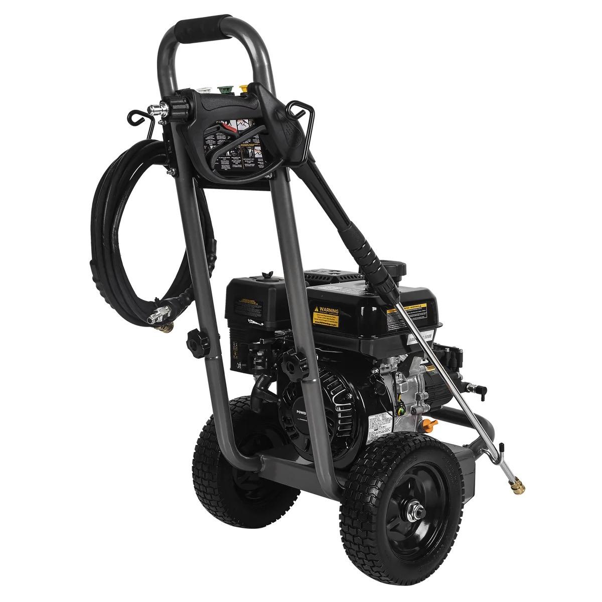BE Power 3400 PSI 2.4 GPM Gas Pressure Washer