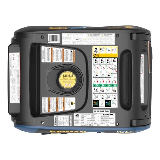 Firman 3200W Running / 4000W Peak Dual Fuel Inverter Generator