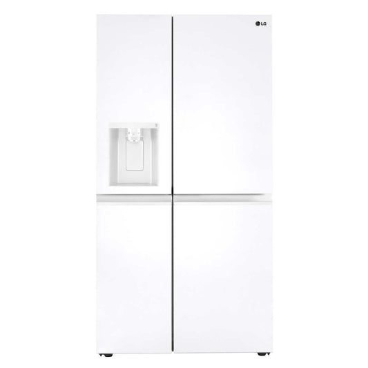 LG 27 cu.ft. Side by Side Refrigerator with Smooth Touch Ice Dispenser