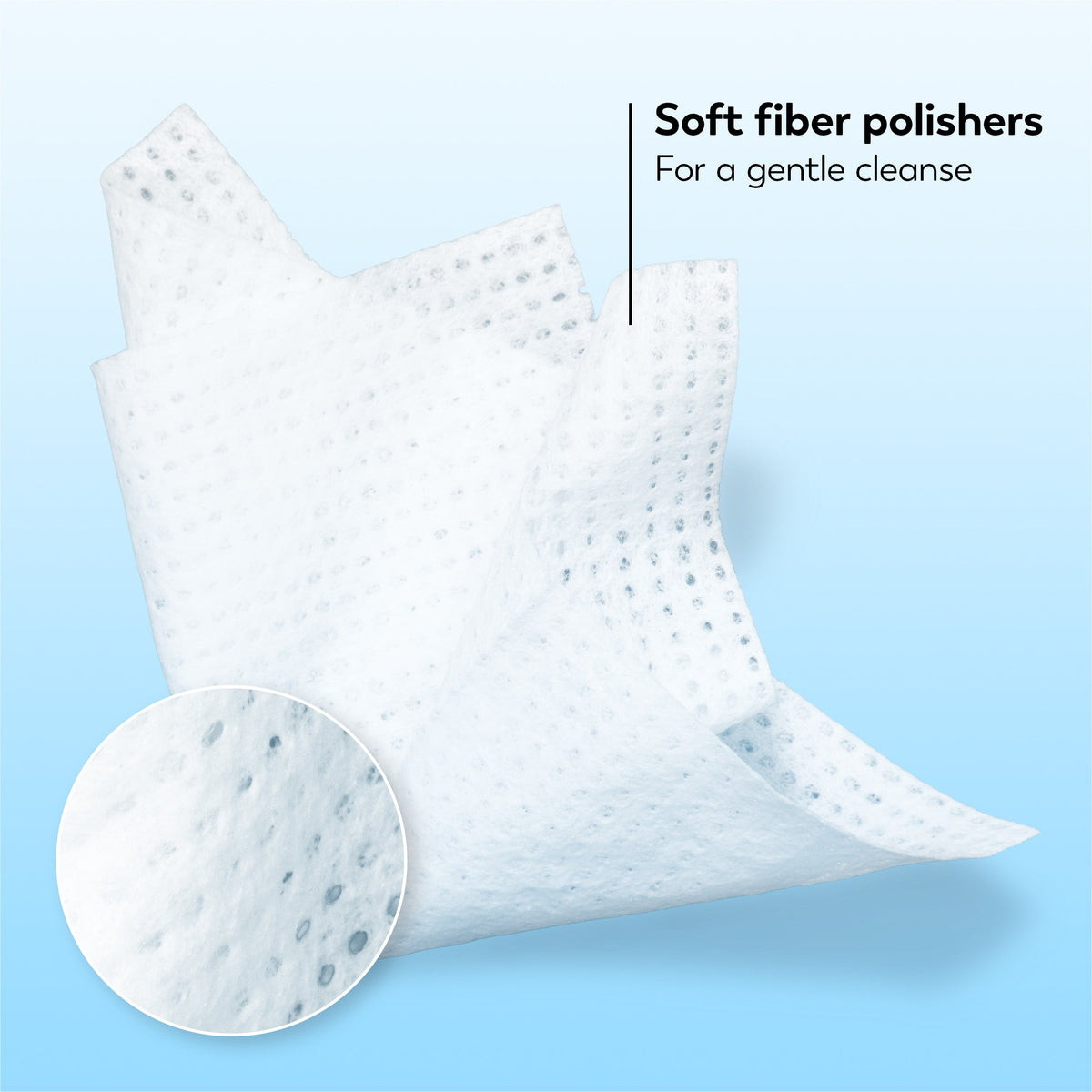 Olay Daily Facials Gentle Sensitive Clean water-activated dry cloths — soft cloth texture
