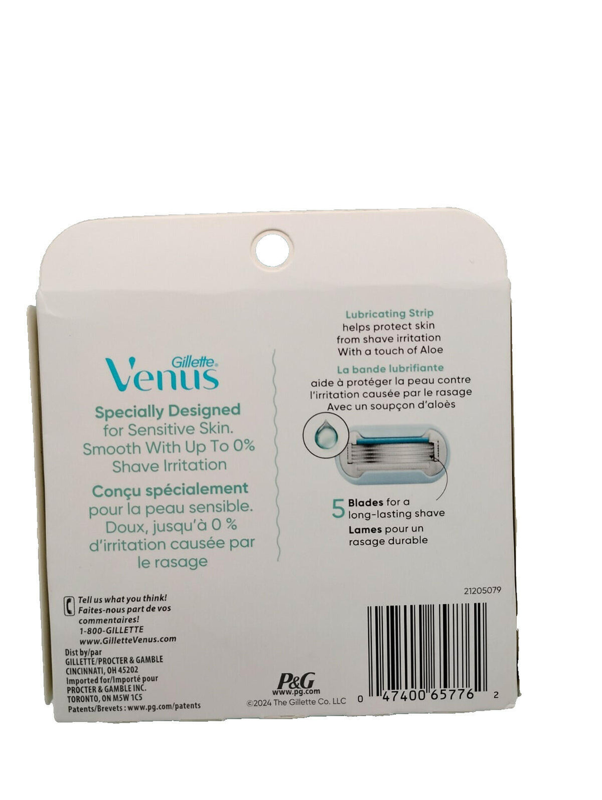 Gillette Venus Deluxe Smooth Sensitive Women's Razor Blade - 6.0 ea