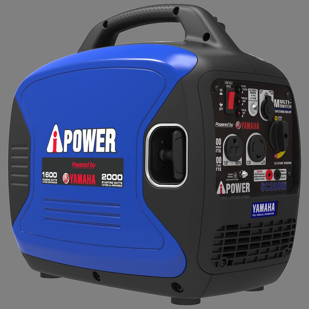 2000 Watt Portable Inverter Generator with Yamaha Engine