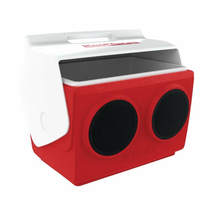 Igloo KoolTunes Bluetooth Speaker Cooler, Red