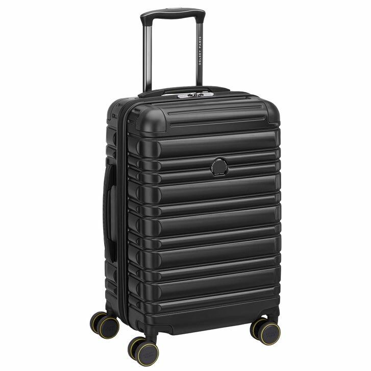 Delsey Paris 2-Piece Hardside Luggage Set, Black / Teal