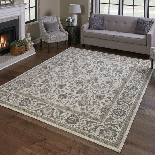 Timeless Alden Ivory, 7 ft. 10 in. x 10 ft.