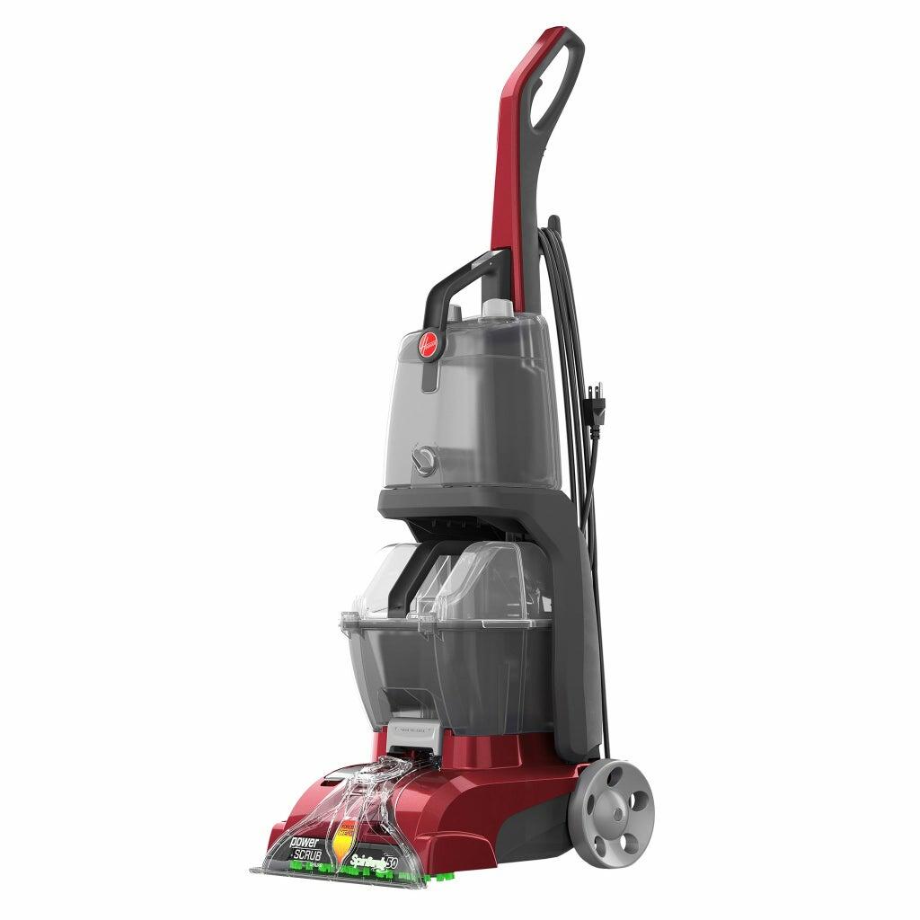 Hoover PowerScrub Deluxe Carpet Cleaner with 64 oz Pet Carpet Cleaner Solution